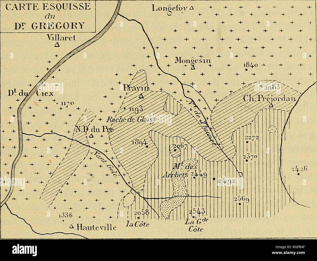 Bulletin De La Socia C Ta C Ga C Ologique De France Geology 16 Sur Les Schistes Du Mont Jovet J41 Carte Esquisse M Grkgory Lona Et Ov A A A A O
