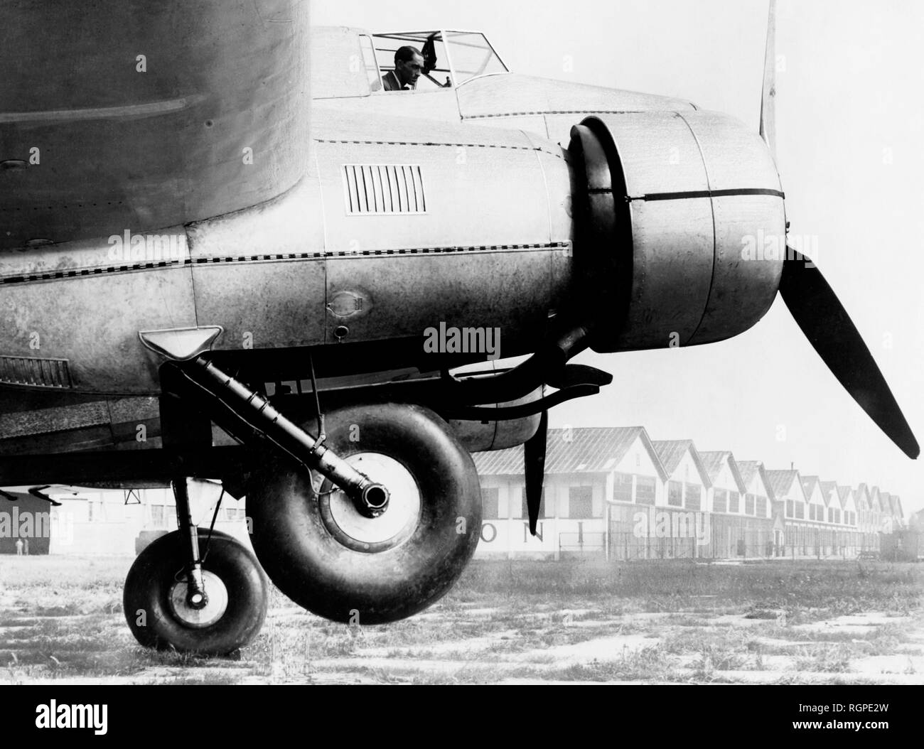 twinengine caproni ca. 123, 193040 Stock Photo Alamy
