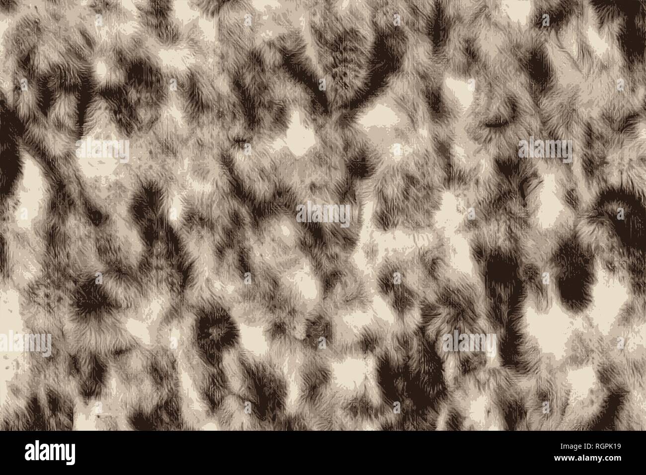 Animal fur illustration hi-res stock photography and images - Alamy