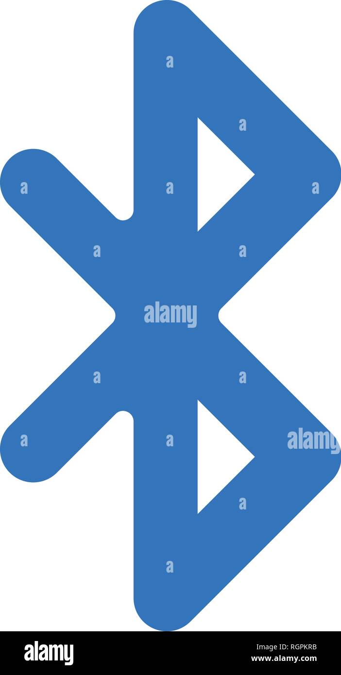 Bluetooth Vector Icon Stock Vector