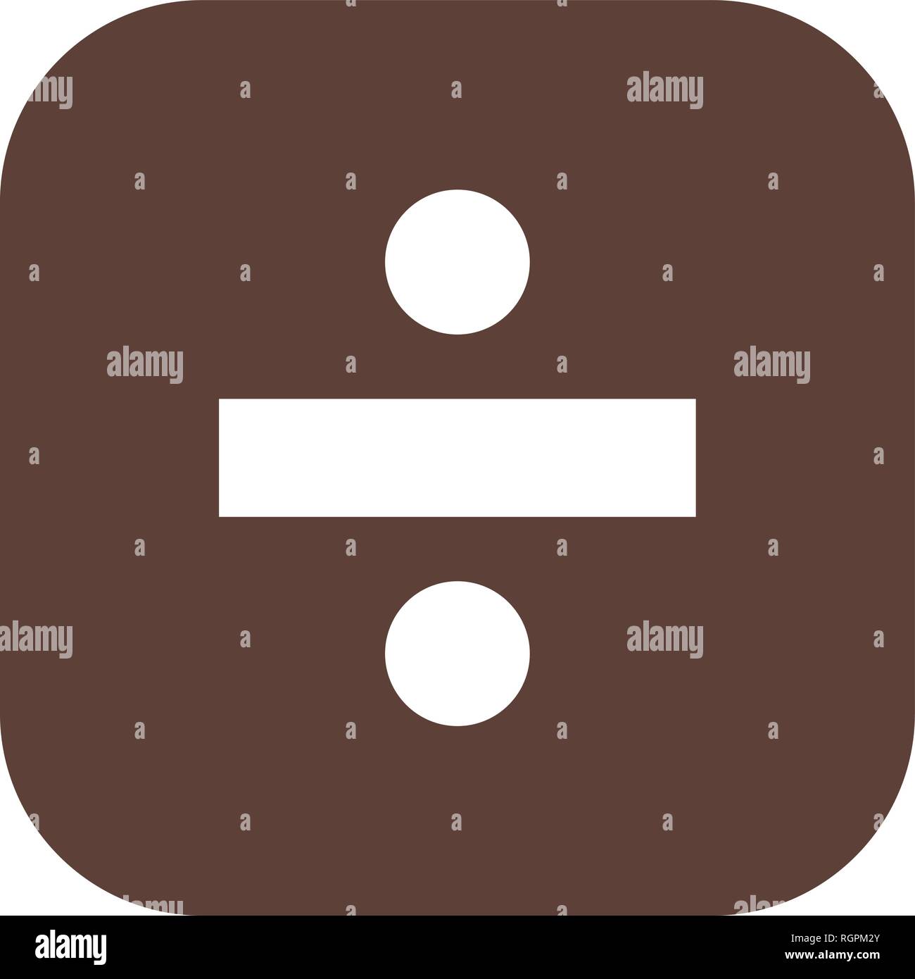 Divide Vector Icon Sign Icon Vector Illustration For Personal And ...