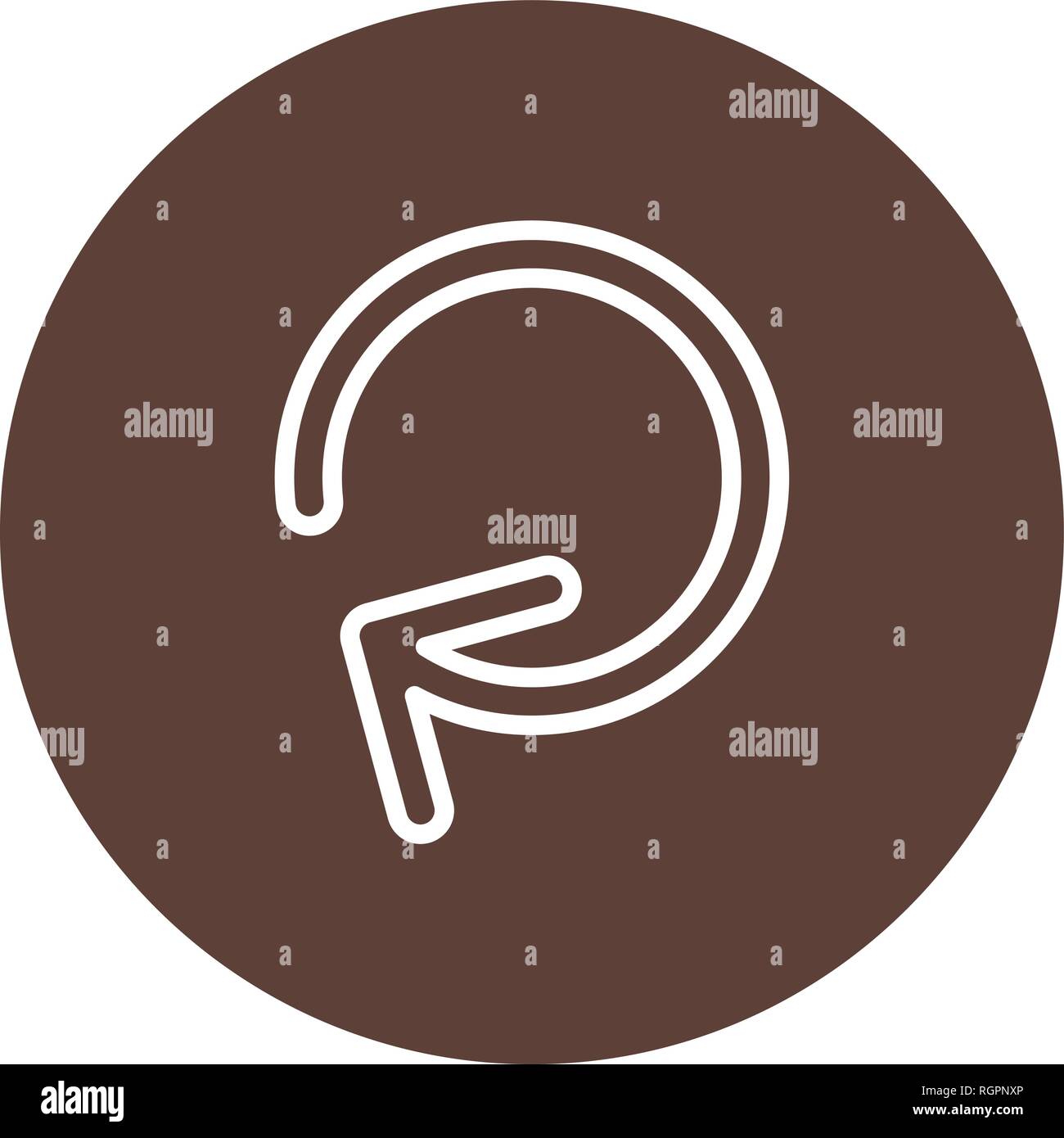 Reload Vector Icon Sign Icon Vector Illustration For Personal And ...