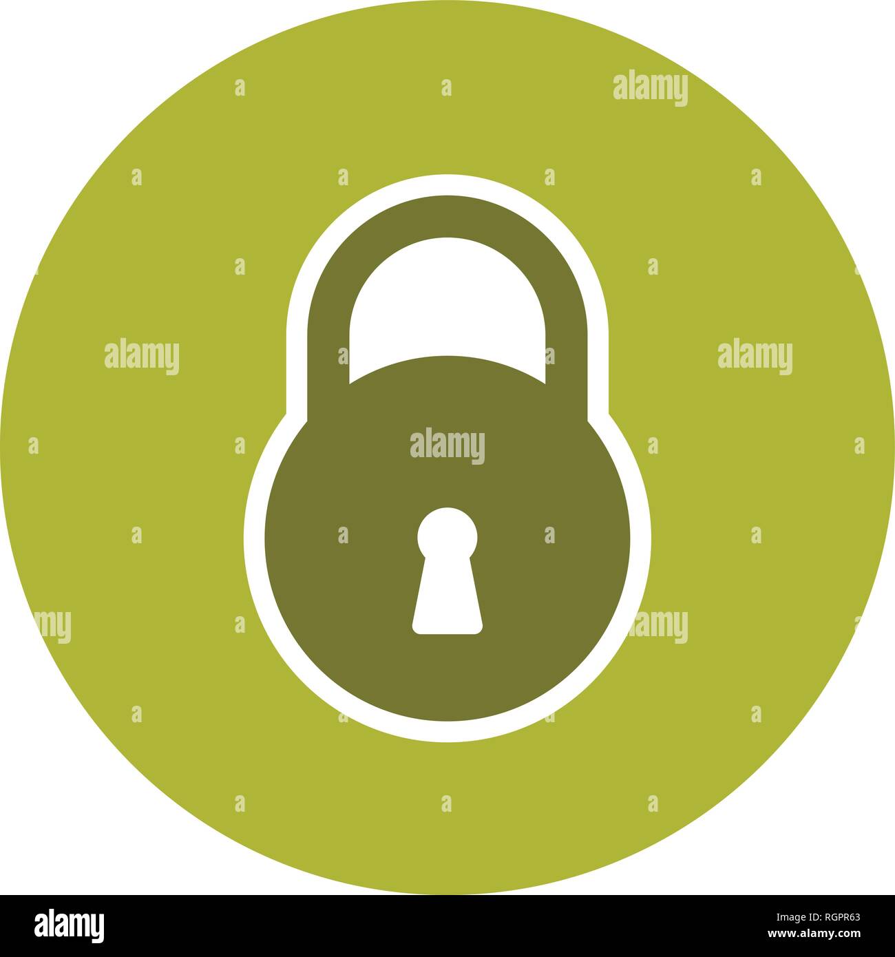 Lock Vector Icon Sign Icon Vector Illustration For Personal And Commercial Use... Clean Look Trendy Icon... Stock Vector