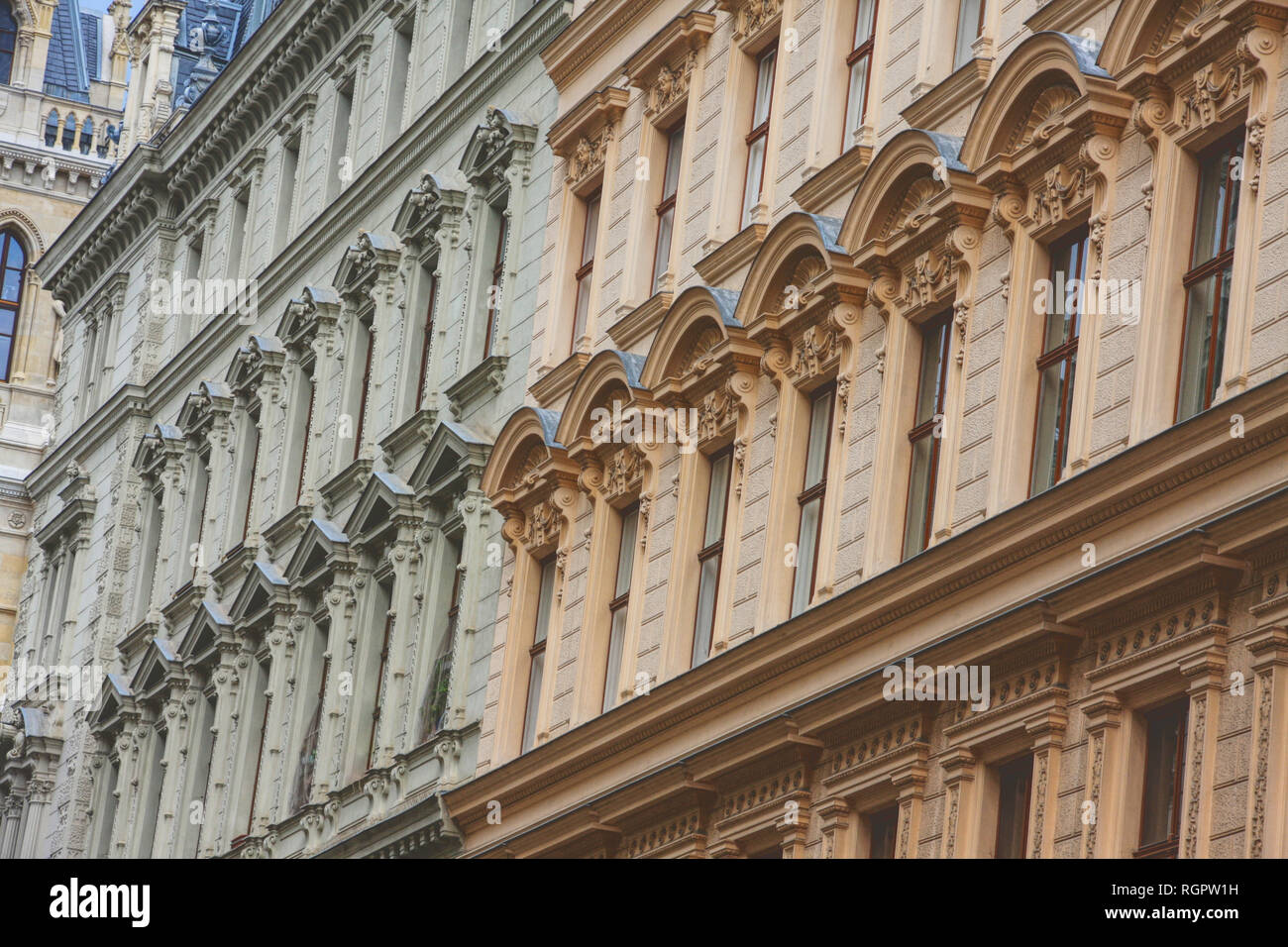 Buildings in Vienna Stock Photo - Alamy