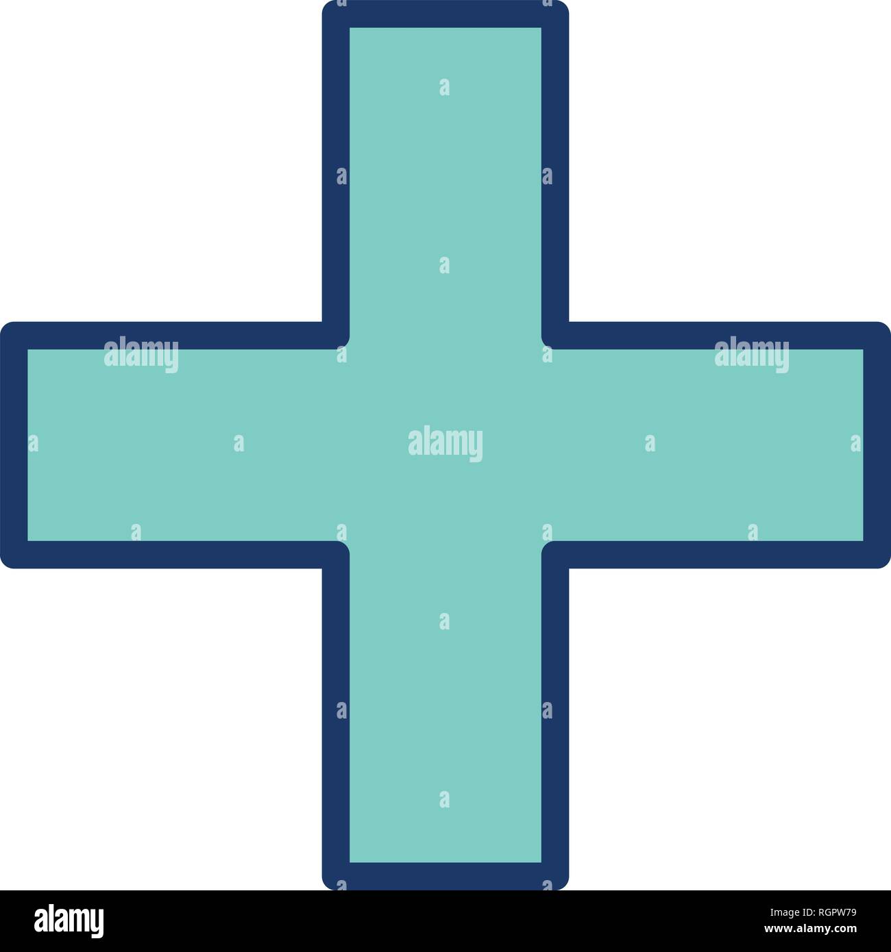 Plus Vector Icon Sign Icon Vector Illustration For Personal And ...