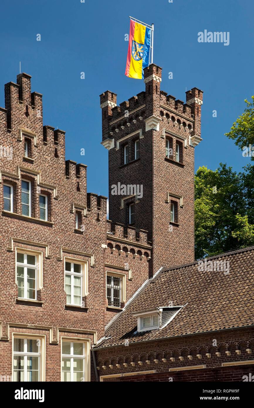 Villa of Eerde, Geldern, Lower Rhine, North Rhine-Westphalia, Germany Stock Photo