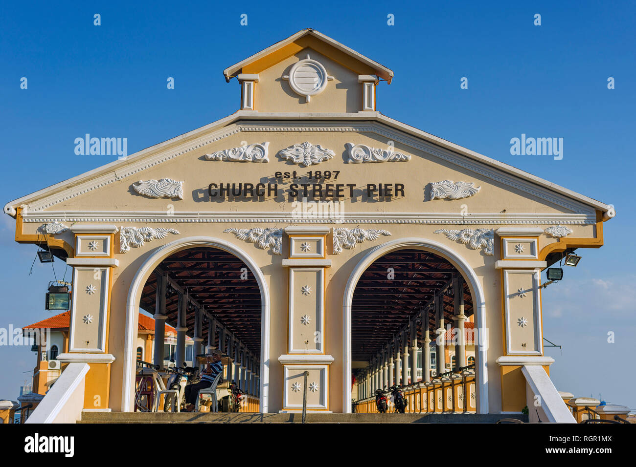 Church Street Pier In Georgetown Penang Island Malaysia Stock Photo Alamy