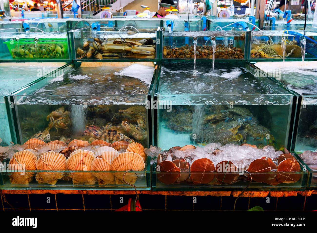 Banzaan fresh market hi-res stock photography and images - Alamy