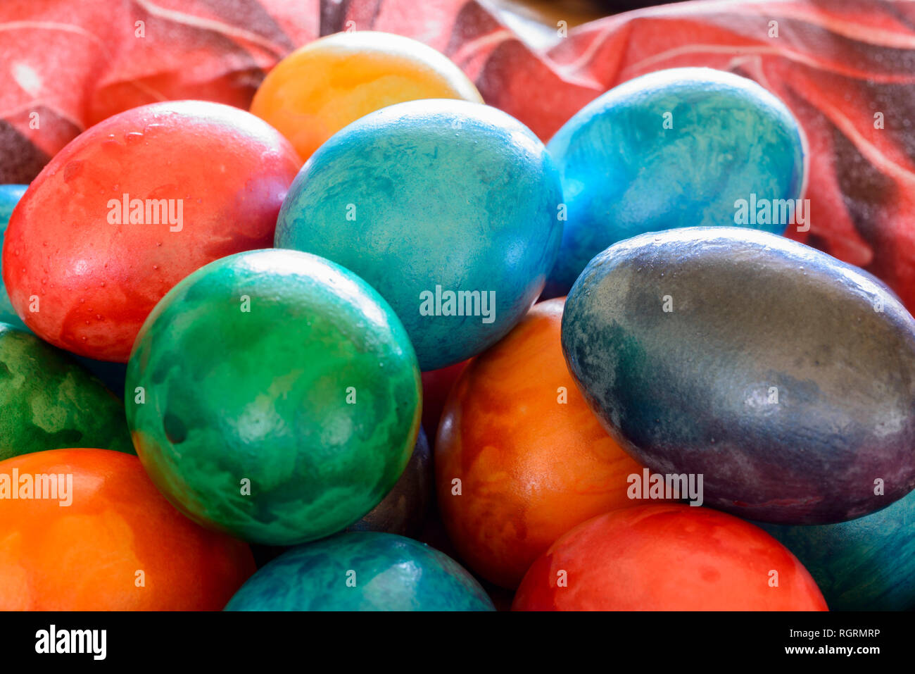 Easter eggs Stock Photo