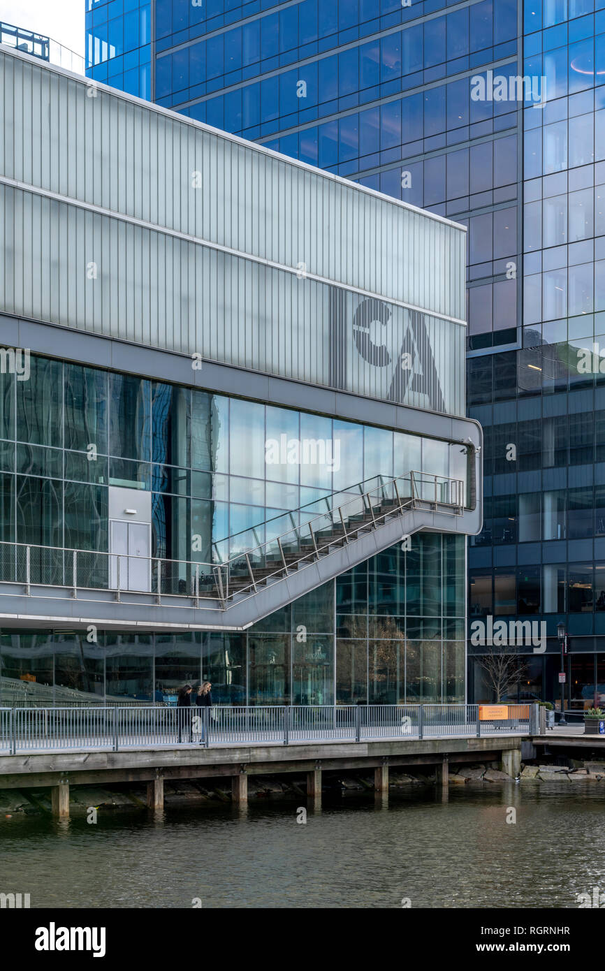 The Institute of Contemporary Art (ICA) art gallery in Boston