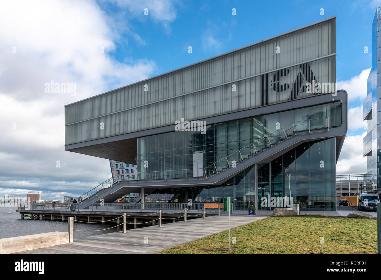 The Institute of Contemporary Art (ICA) art gallery in Boston