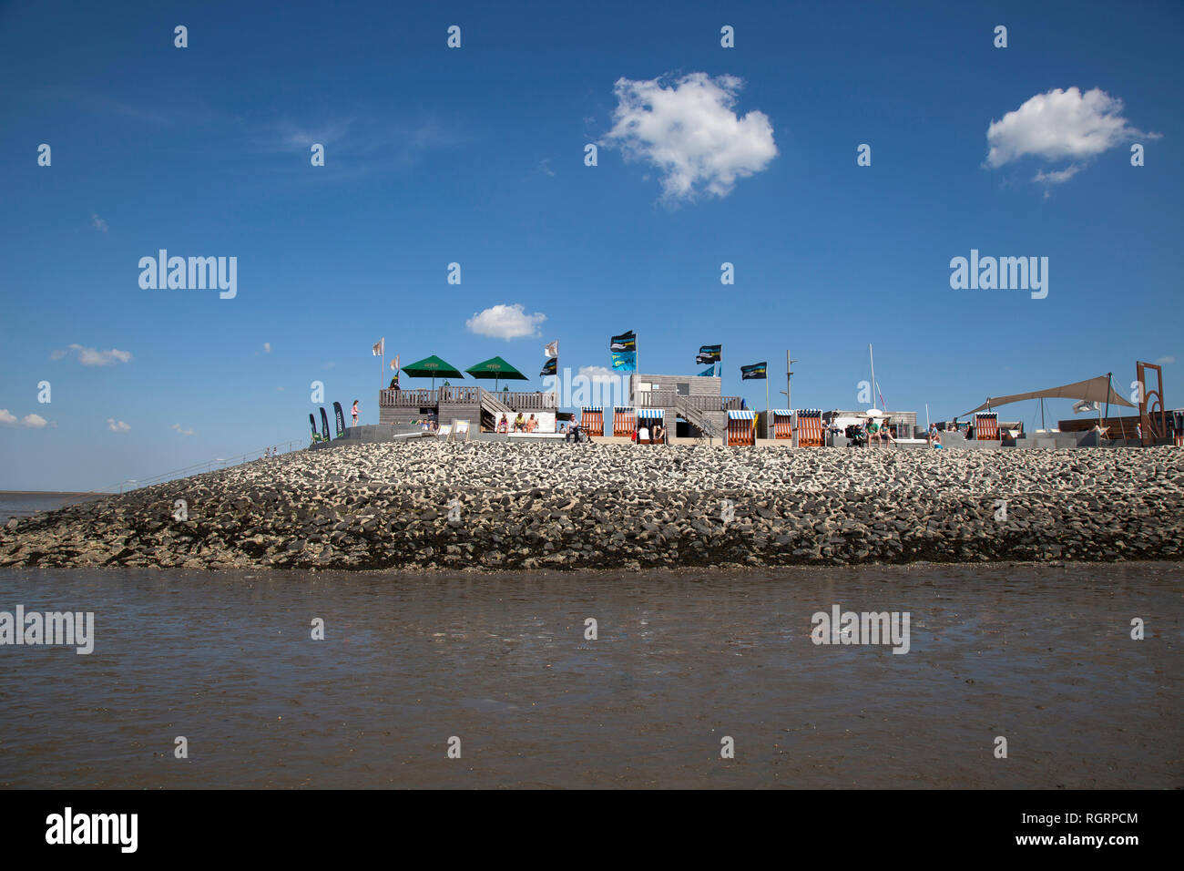 water sports center of family lagoon Perlebucht, Busum, North Sea, Germany  Stock Photo - Alamy
