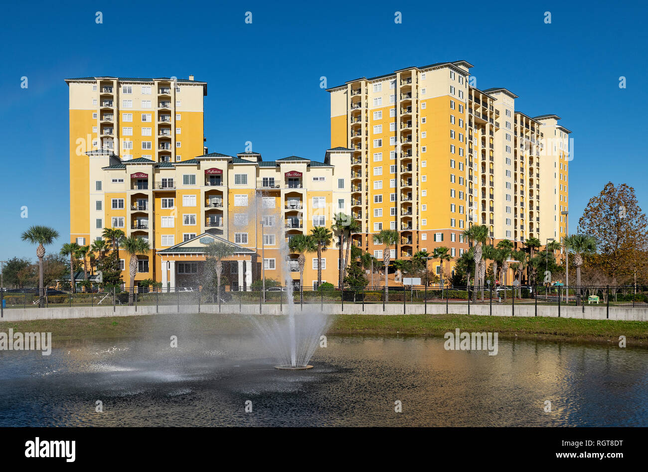 Lake Buena Vista Resort Hotel and Spa, Orlando, Florida, USA. Stock Photo