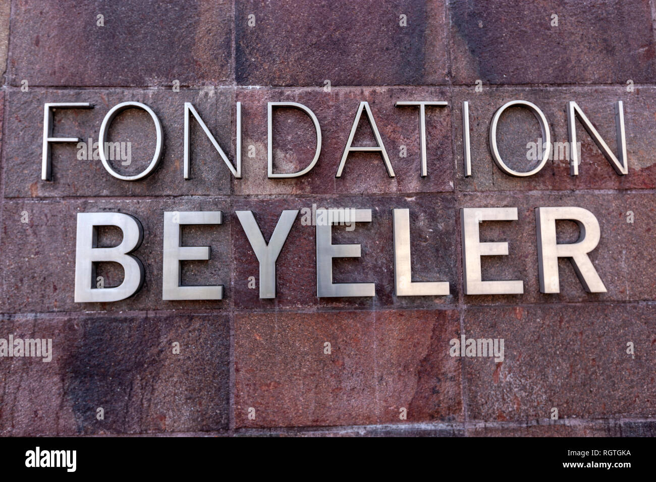 Beyeler Foundation, Riehen, Switzerland Stock Photo