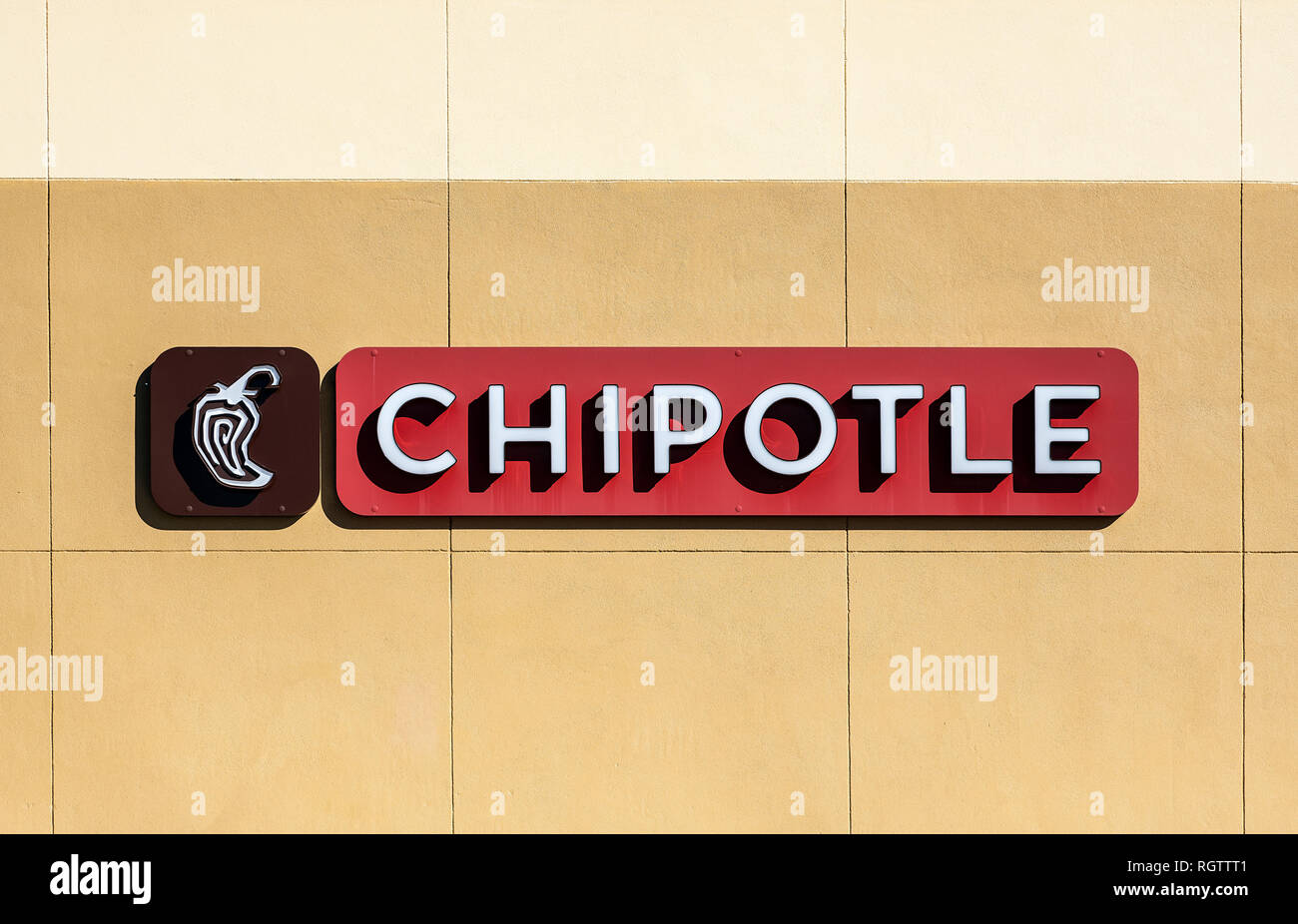 Chipotle logo hires stock photography and images Alamy