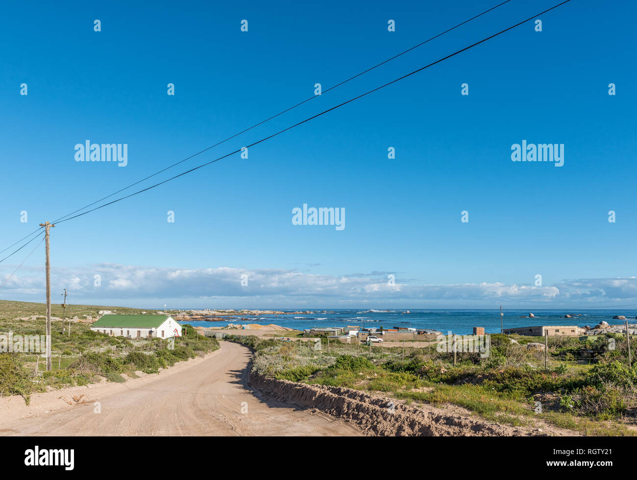 PATERNOSTER, SOUTH AFRICA, AUGUST 21, 2018: The entrance to the Cape ...