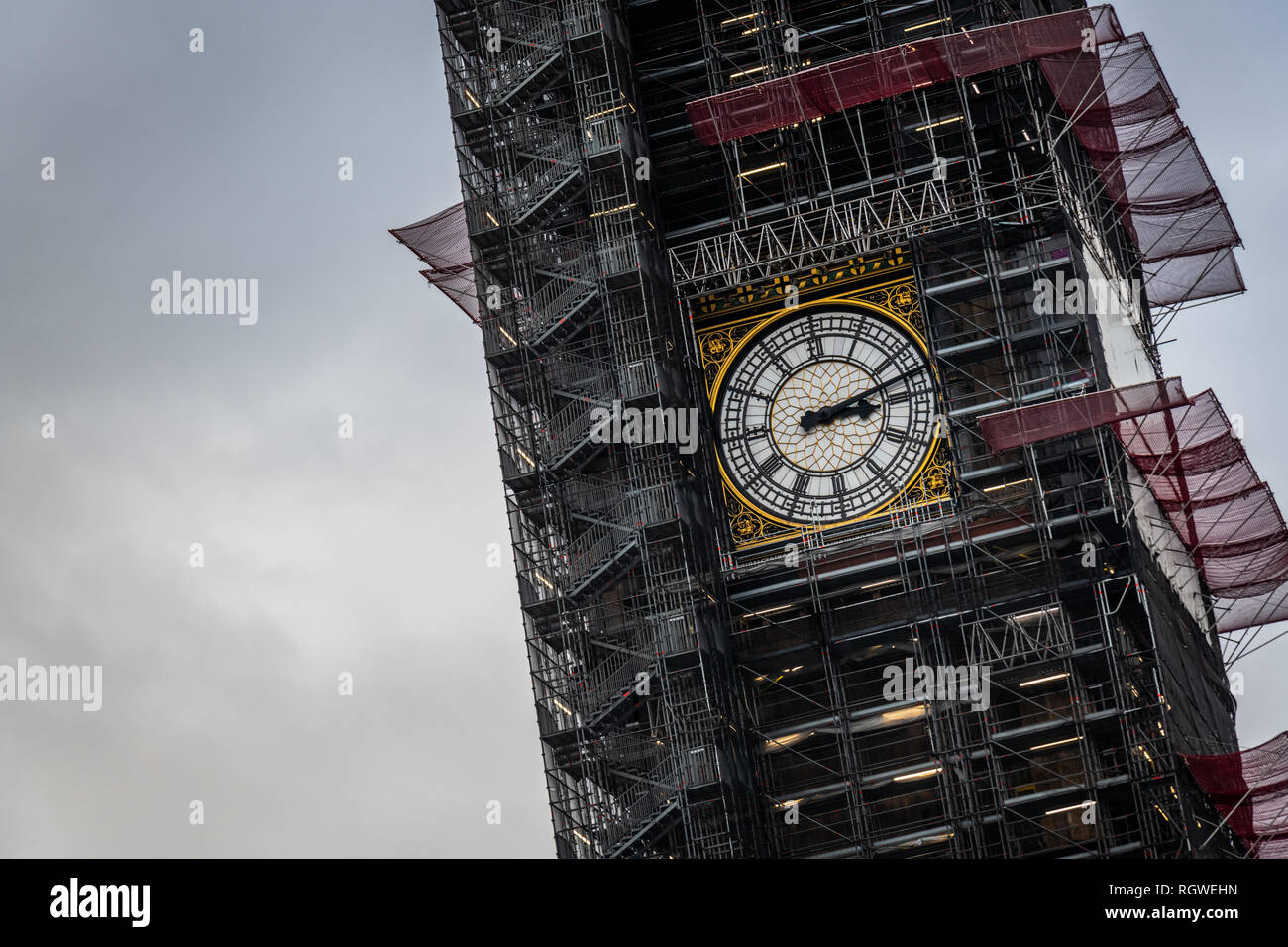 Repair to big ben hires stock photography and images Alamy