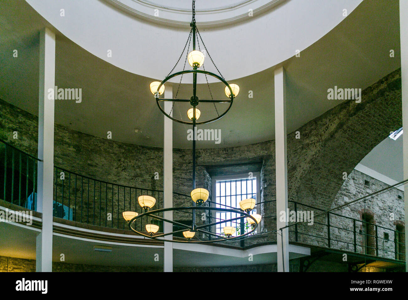 Drum Gallery, Cork City Gaol, Cork, Ireland Stock Photo Alamy