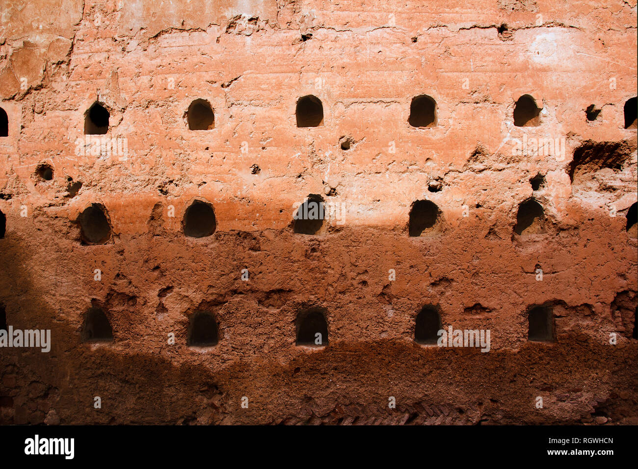 El Badi palace Stock Photo - Alamy