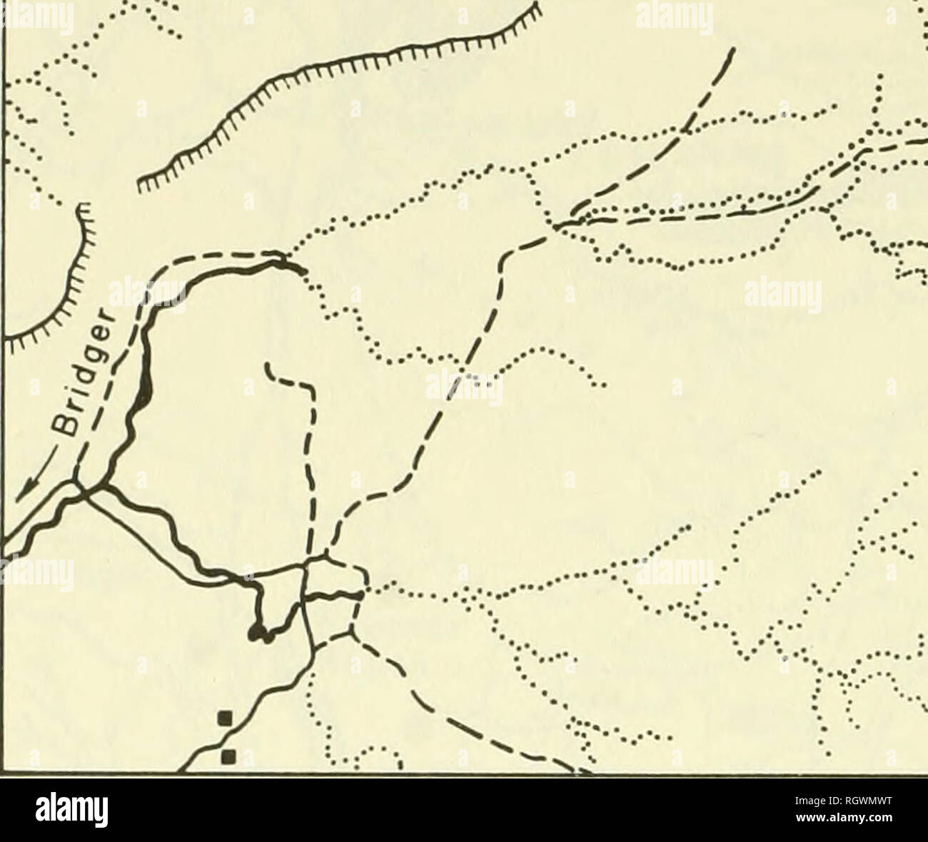 Bulletin. Natural history. ^J ....;â feet V 0 lOOO' 2000 '^â â . I I I I .  0 300 600 ' meters LOCALITY MAP O YPM 64-67 SE 1/4 Sec.