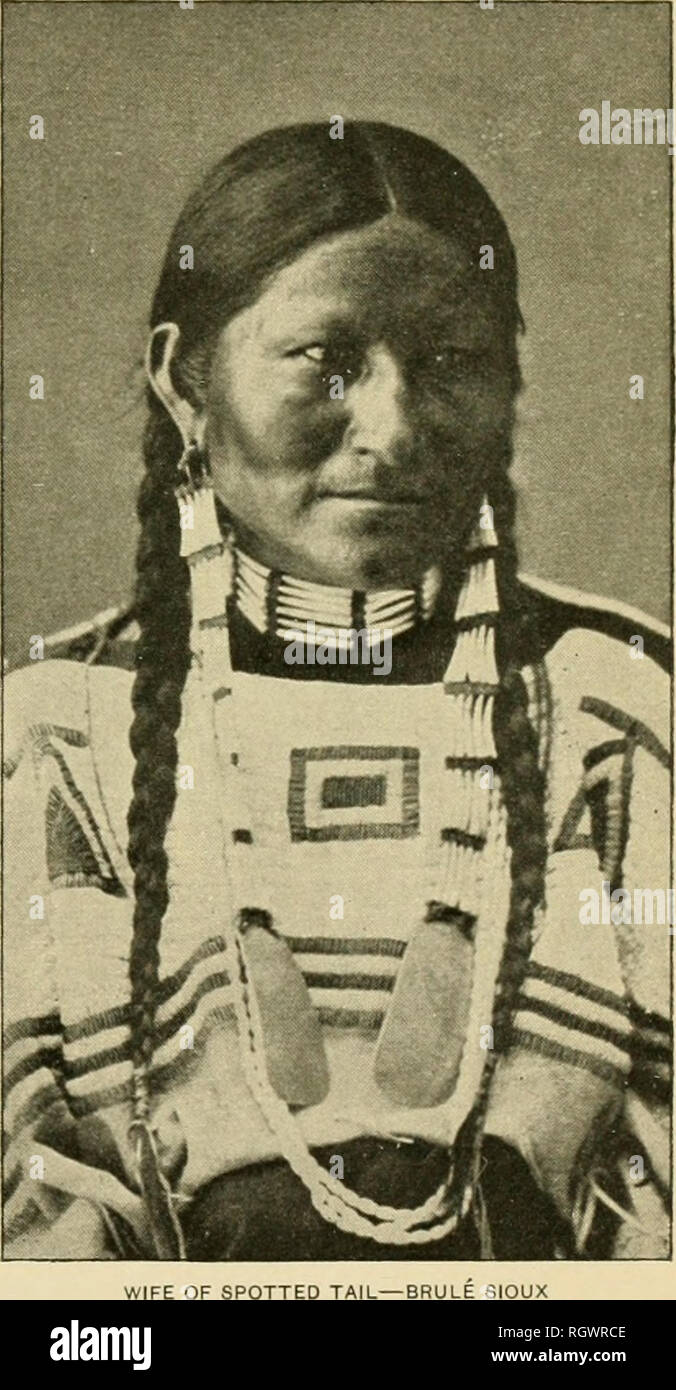 . Bulletin. Ethnology. T.VO STRIKES—BRULE SIOUX Makatozaza, very friendly to the wliites, who by uniformly good management and just government kept his people in order, regulated their hunts, and usually avoided placing them in the starving situations incident to bands led l)y less judicious chiefs. They were good hunters, isually well clothed and supplied with meat, and had comfortable lodges and a large num- ber of horses. They varied their occupa- tions by hunting buffalo, catching wild horses, and making war exi^editions against the Arikara, then stationed on the Platte, or the Pawnee, lo Stock Photo