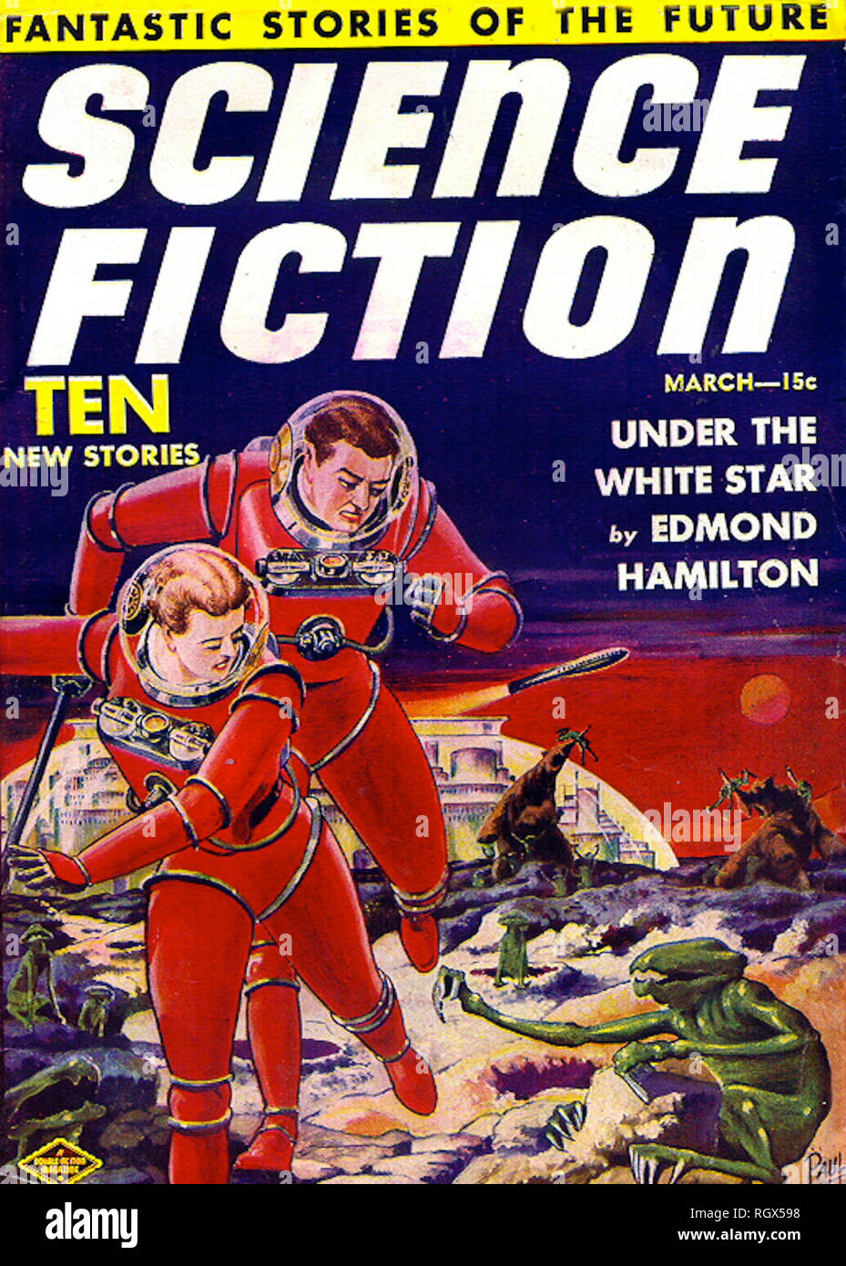 Science fiction magazine hi-res stock photography and images - Alamy
