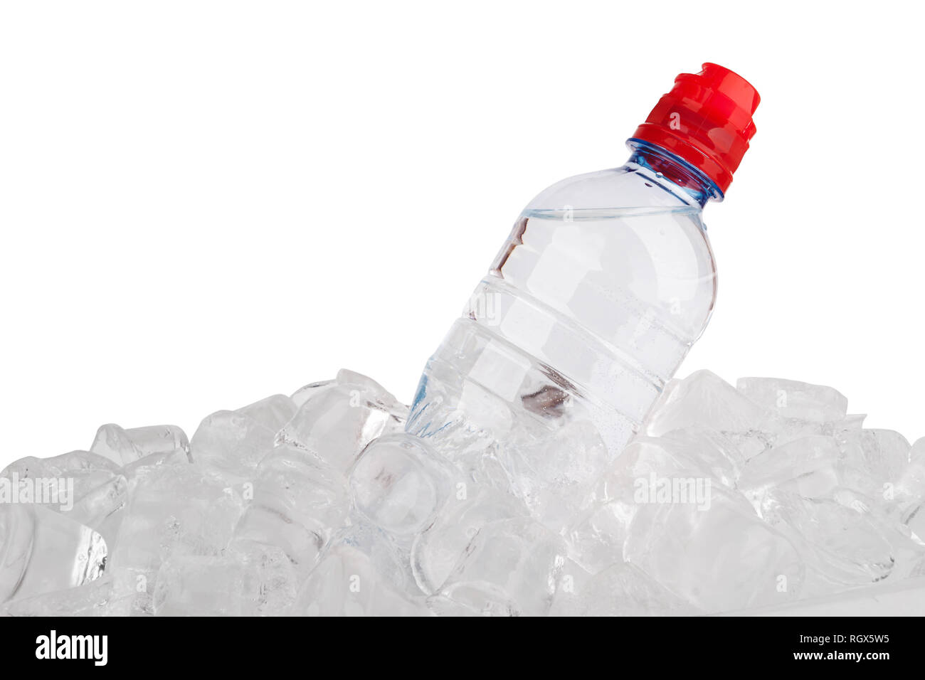 Frozen Water Bottle, 2 of 2 - Stock Image - C027/9802 - Science Photo  Library