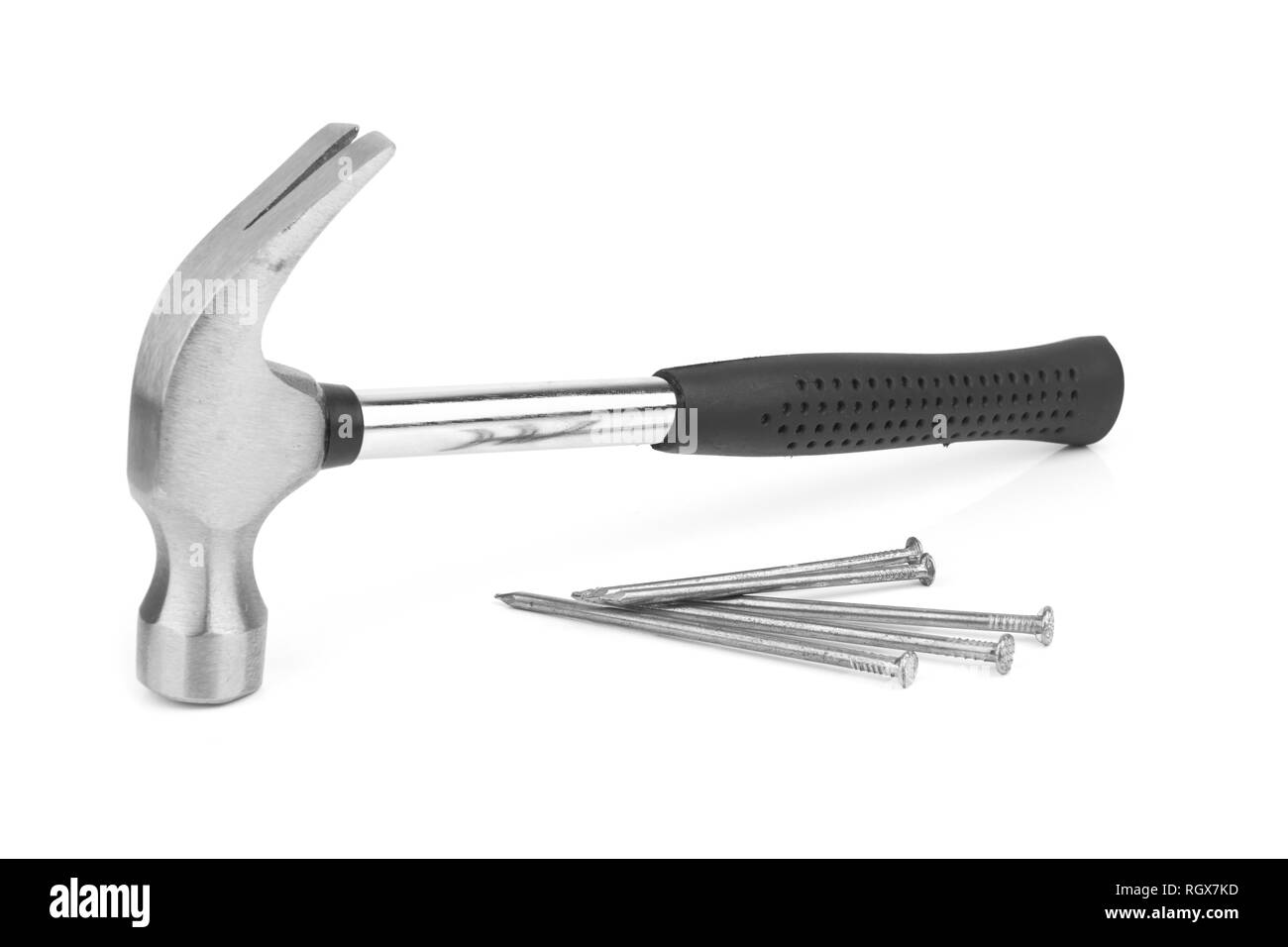 Hammer and nail Black and White Stock Photos & Images Alamy