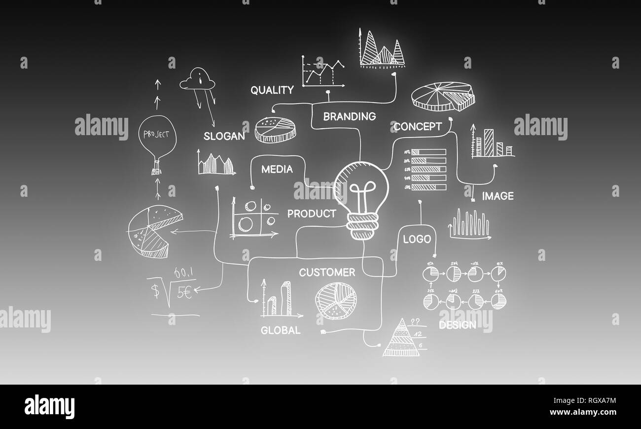 Strategy presentation Black and White Stock Photos & Images - Alamy