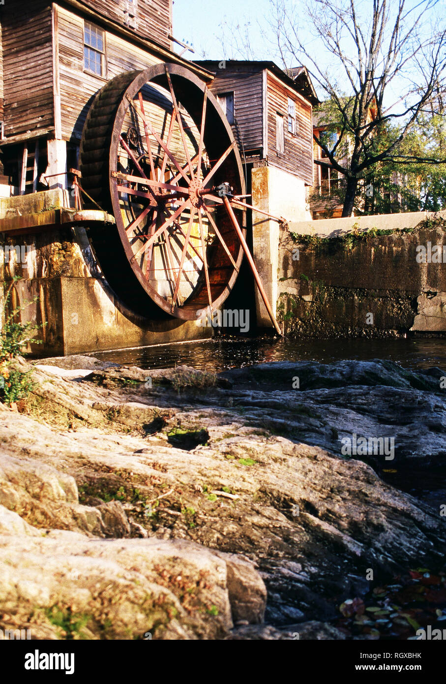 The Old Mill,Pigeon Forge, Tennessee Stock Photo