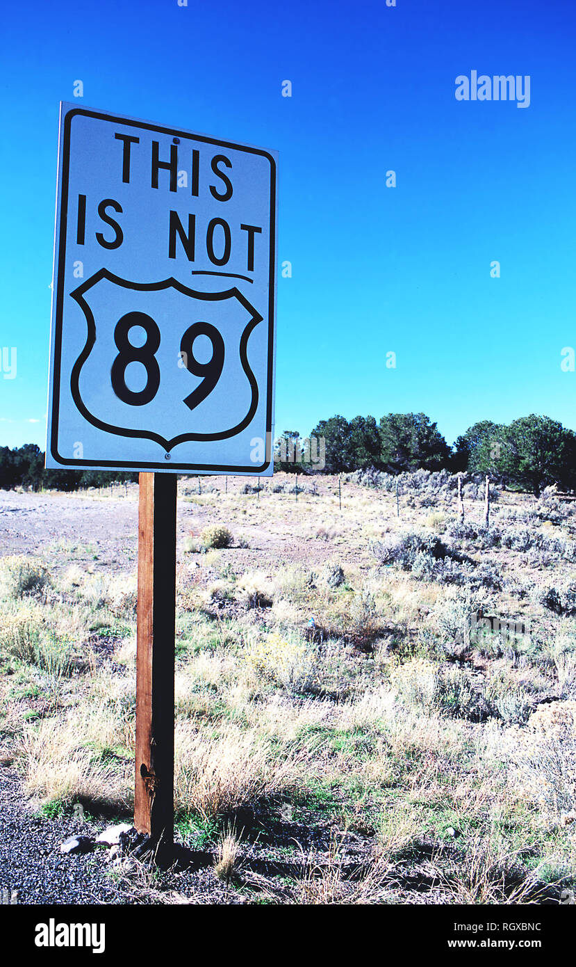 Humorous road signs hi-res stock photography and images - Alamy