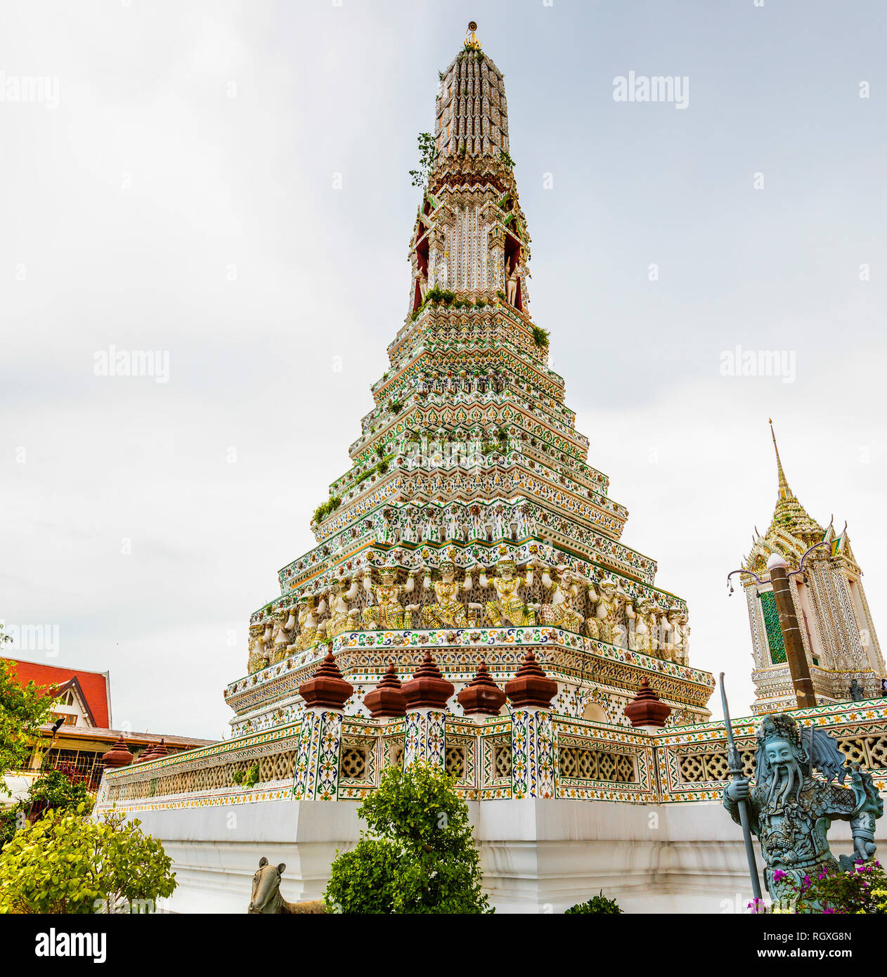Wat Arun in Bangkok, Thailand Stock Photo