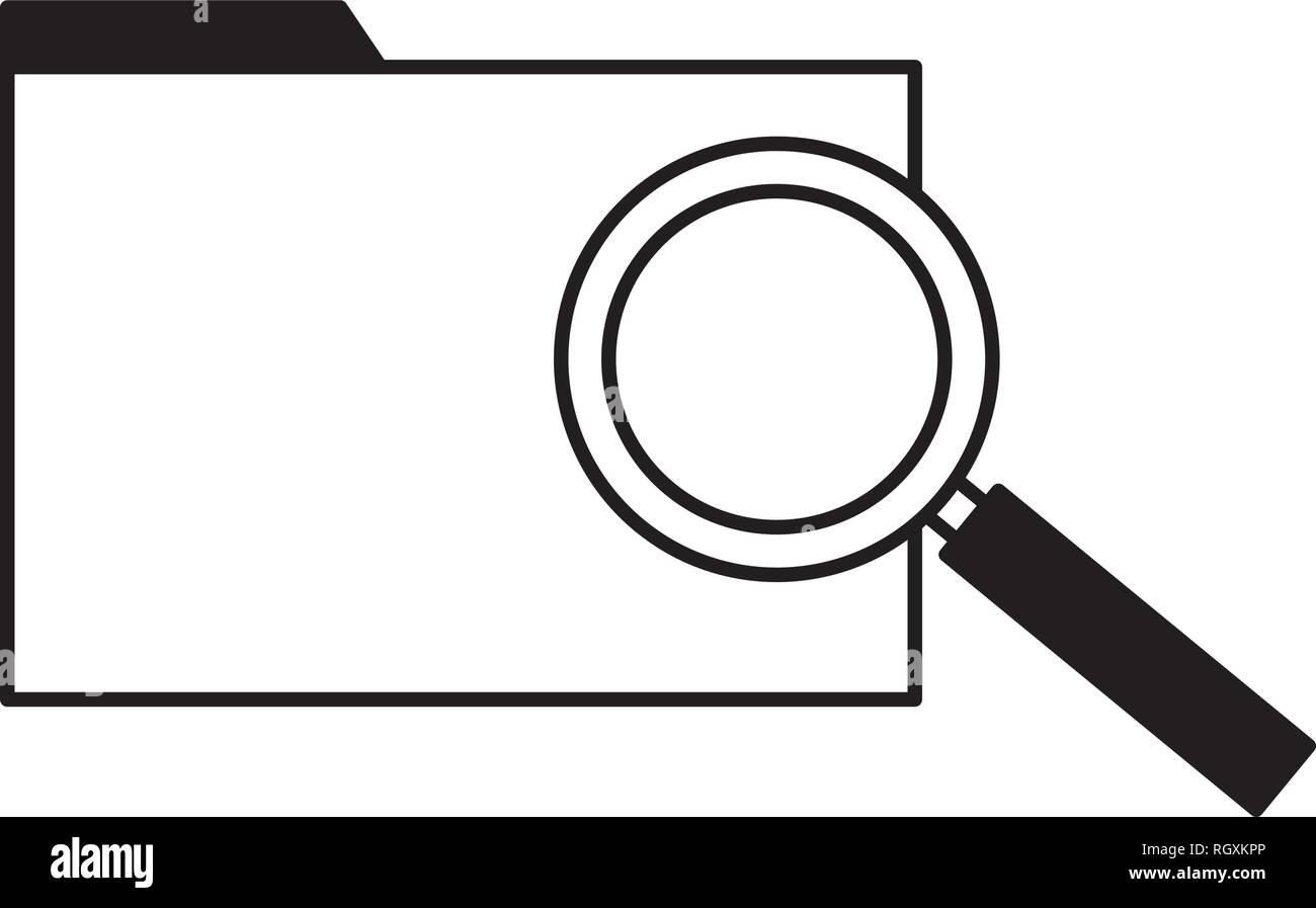 Magnifying glass exploring vector hi-res stock photography and images ...