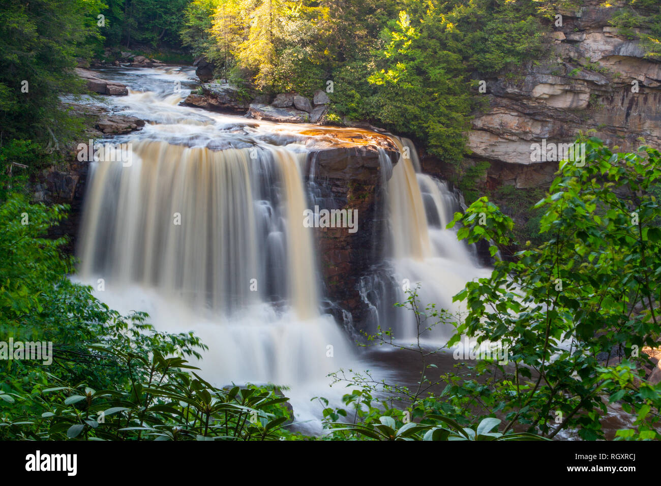 Blackwater Falls, West Virginia Stock Photo Alamy