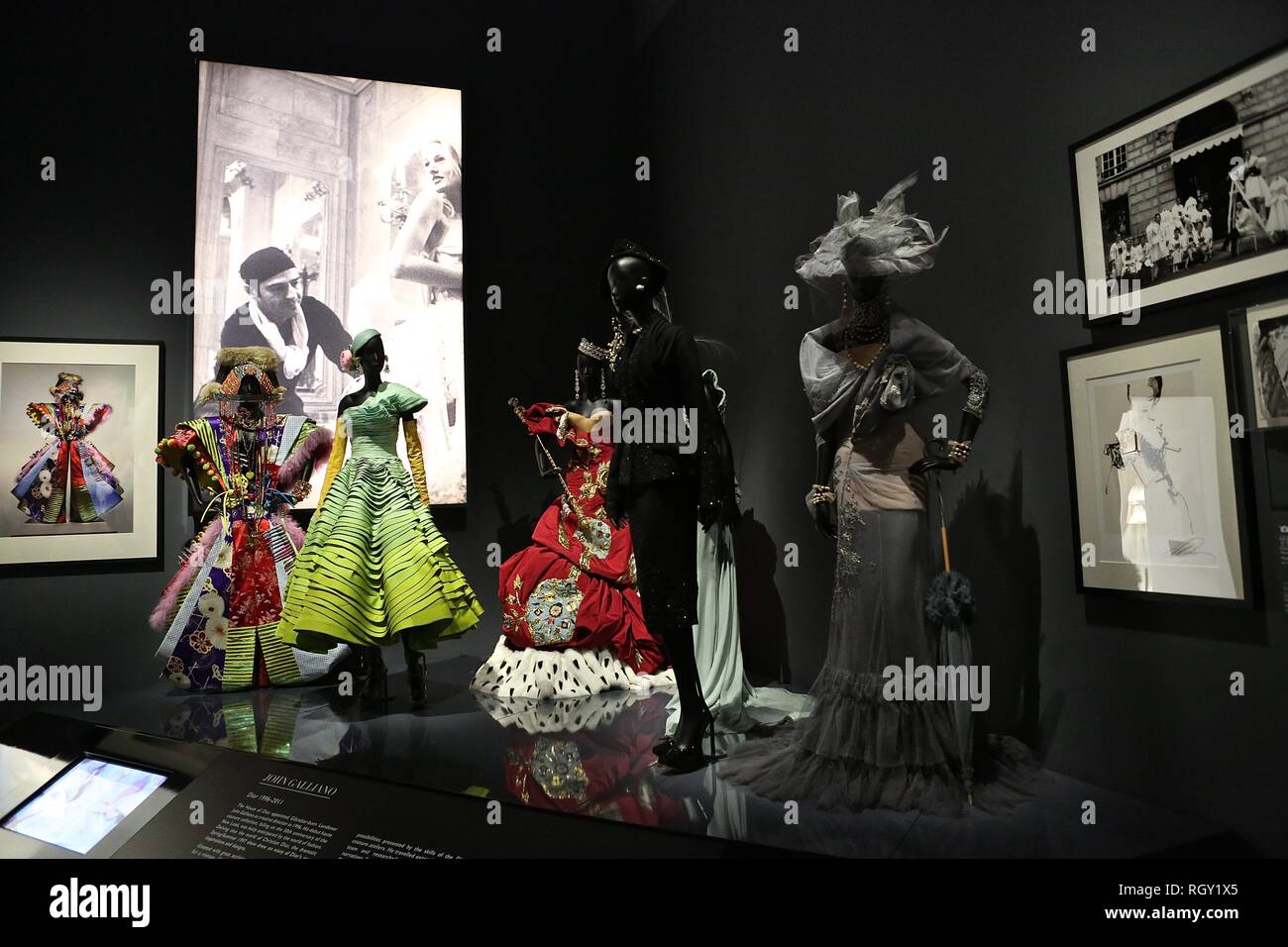 Christian Dior Designer Of Dreams V A Museum London Stock Photo Alamy