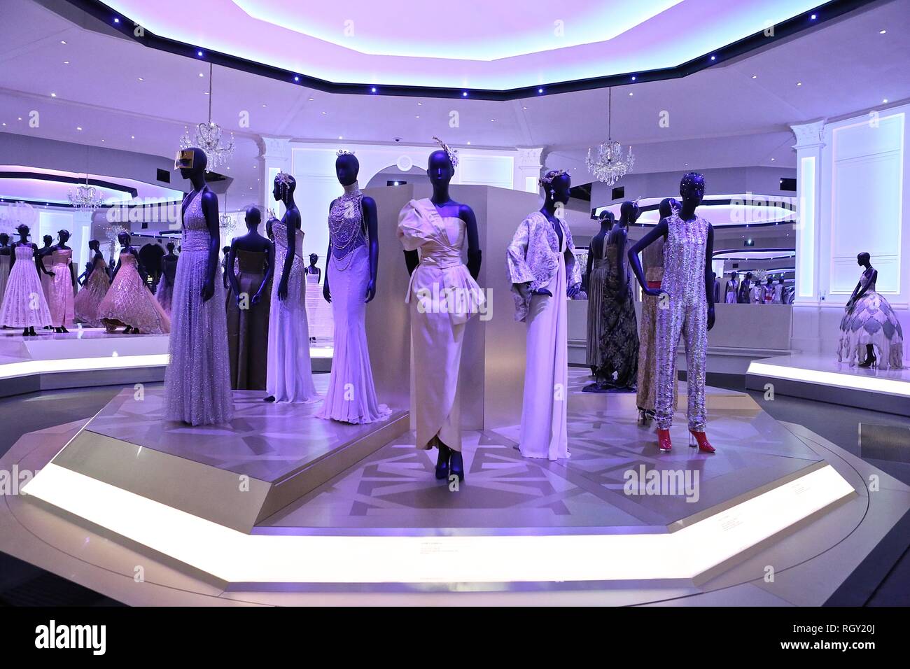 Christian Dior Designer of Dreams V A Museum London Stock