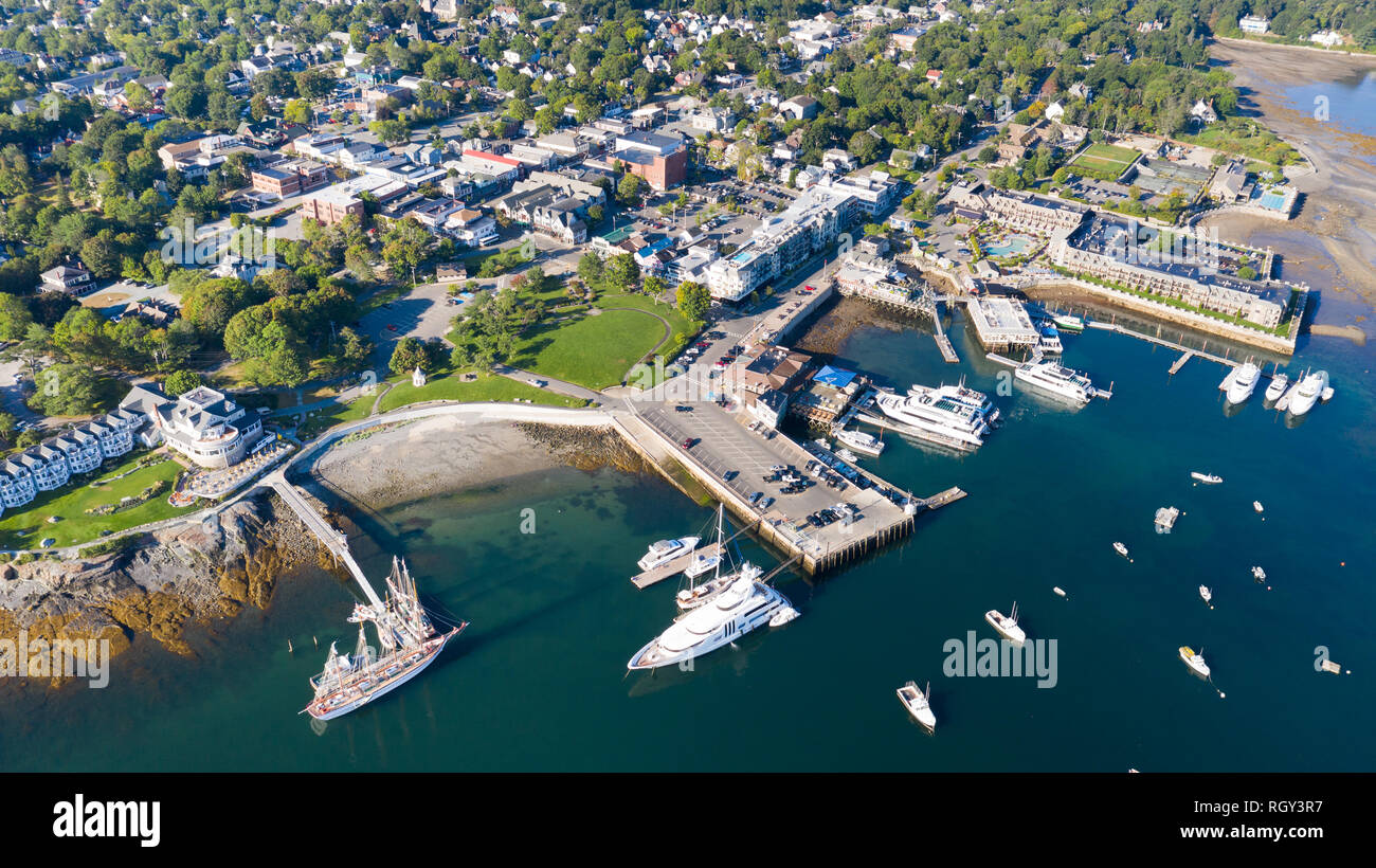 Bar harbor maine and boats hires stock photography and images Alamy