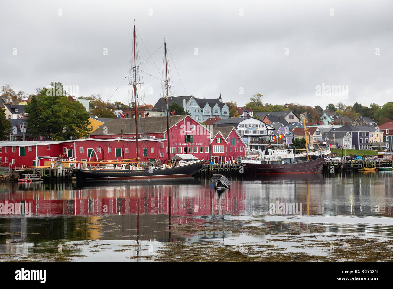 Lunenburg, Nova Scotia, Canada October 7, 2018 Beautiful view of a