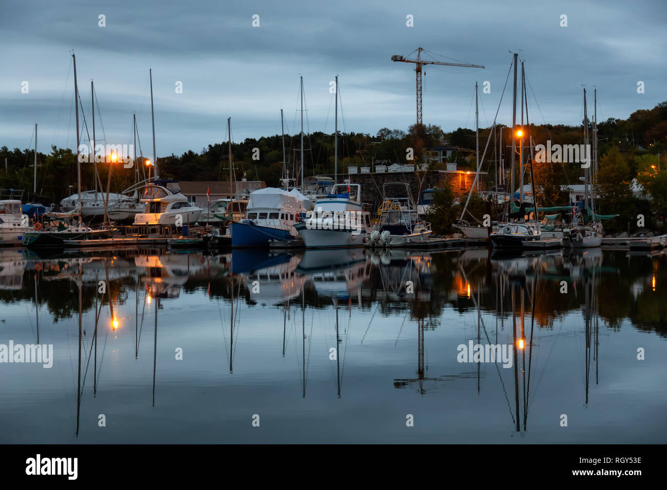 Armdale, Halifax, Nova Scotia, Canada October 7, 2018 Armdale Yacht