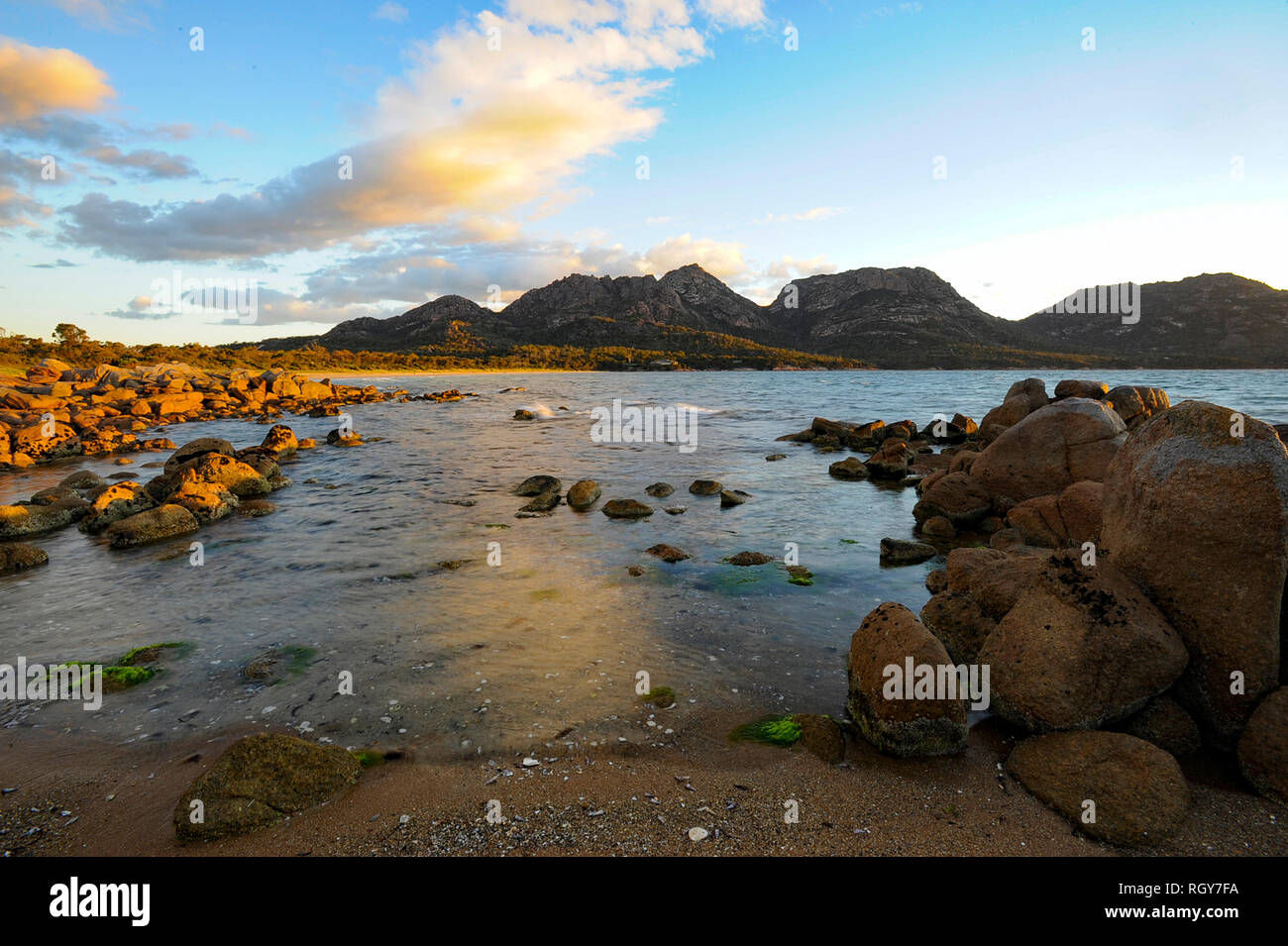 Coles Bay, Tasmania, Australia Stock Photo Alamy