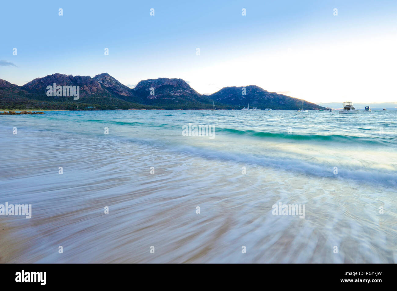 Coles Bay, Tasmania, Australia Stock Photo Alamy