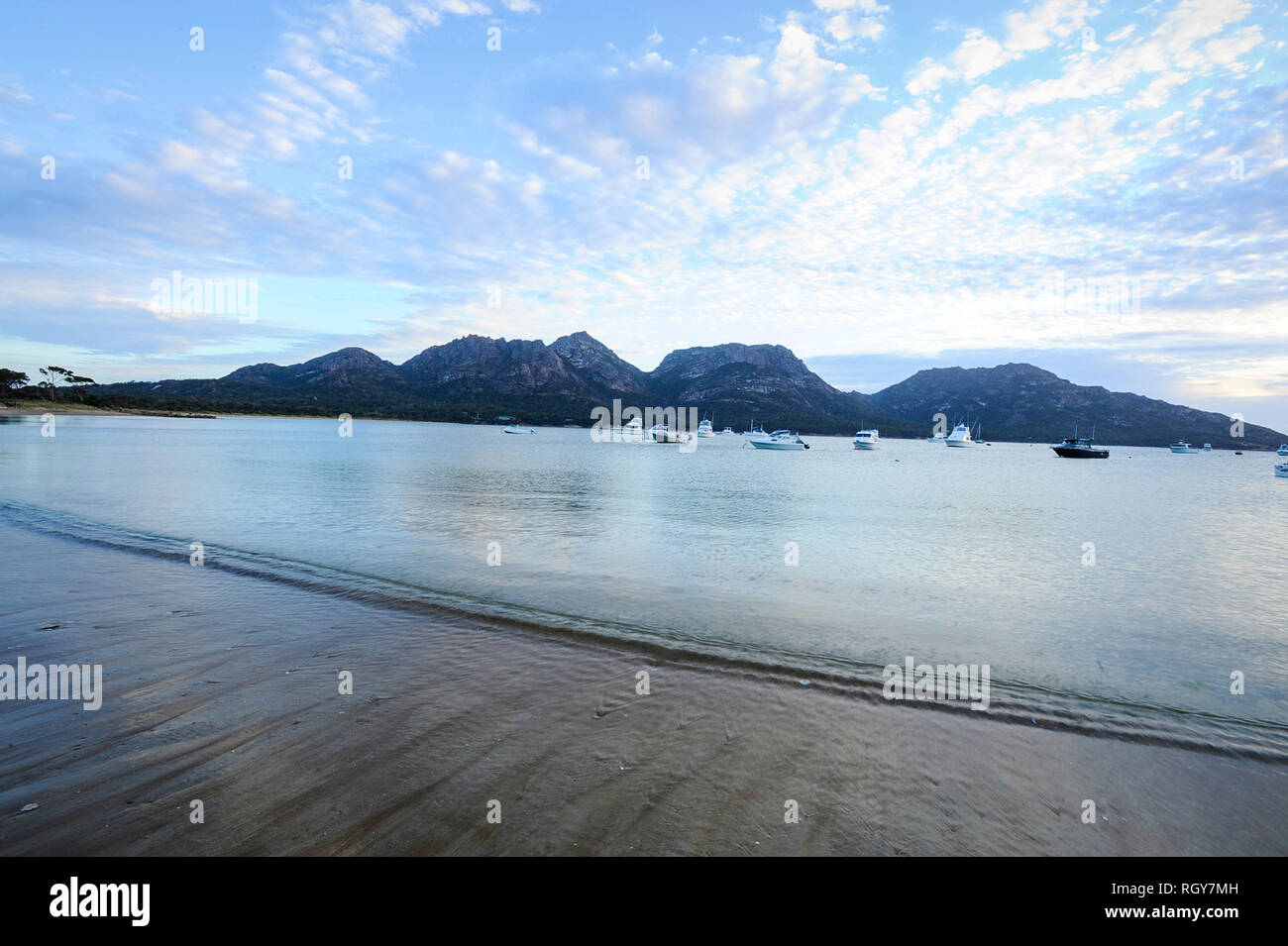 Coles Bay, Tasmania, Australia Stock Photo Alamy