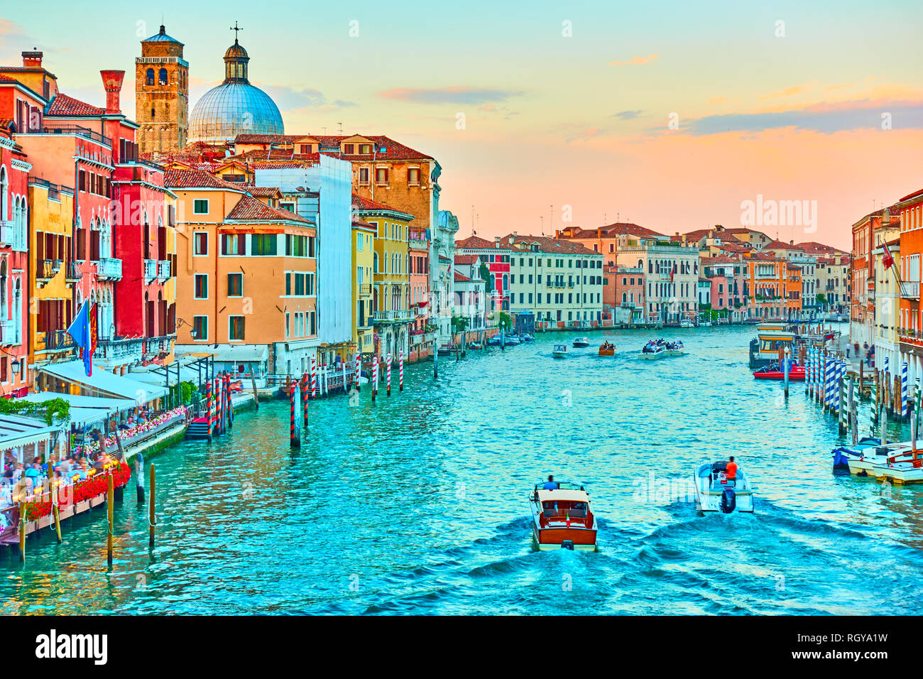 Venice italy sunset hi-res stock photography and images - Alamy