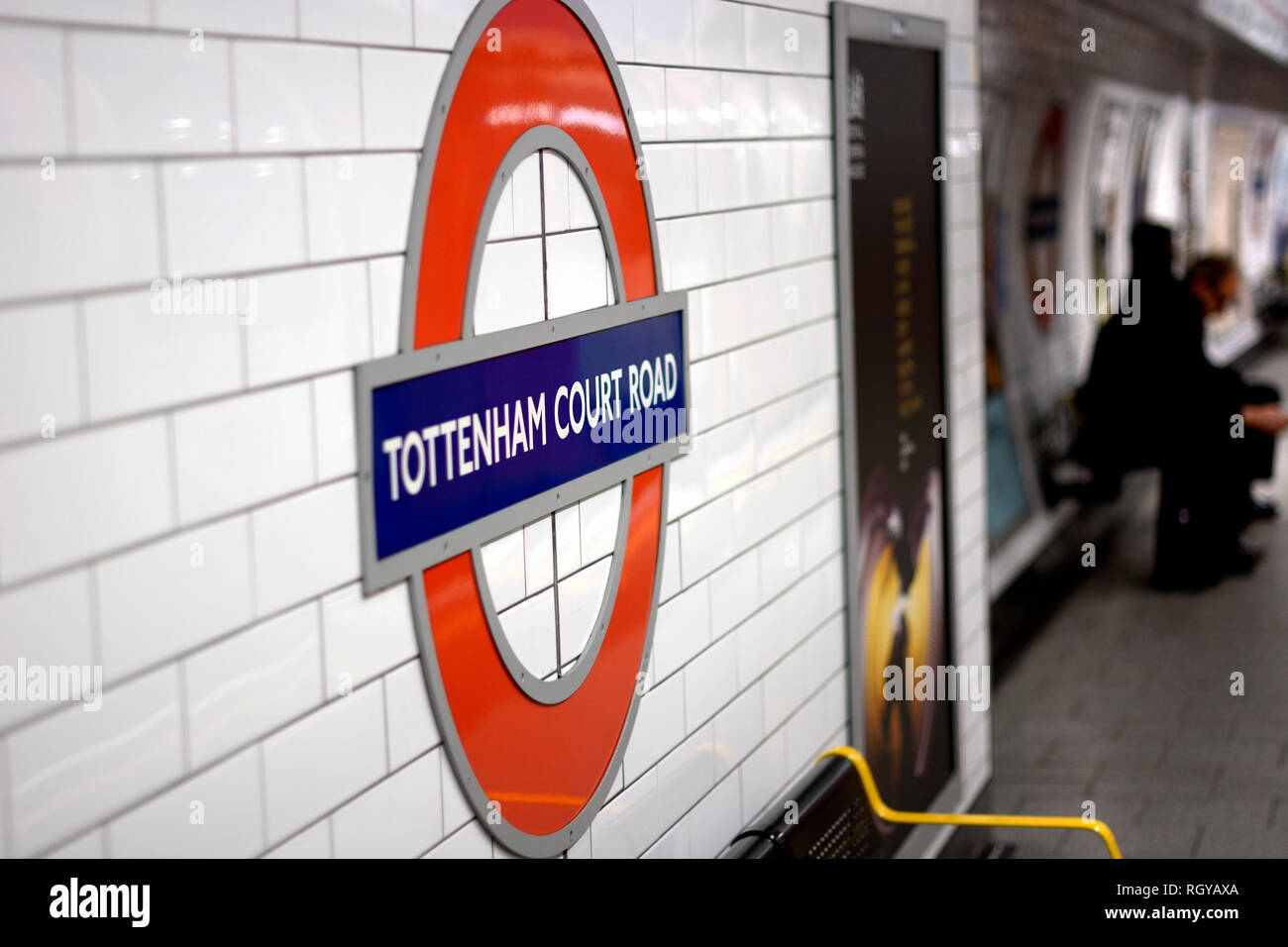 London, England, UK. Tottenham Court Road Tube Station Stock Photo Alamy