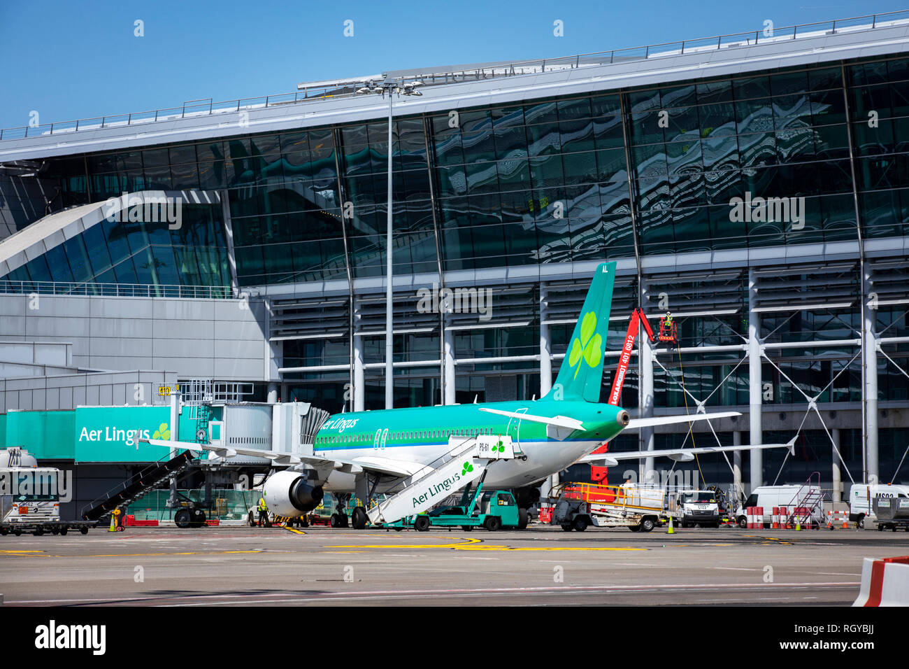 Dublin Airport Stock Photo
