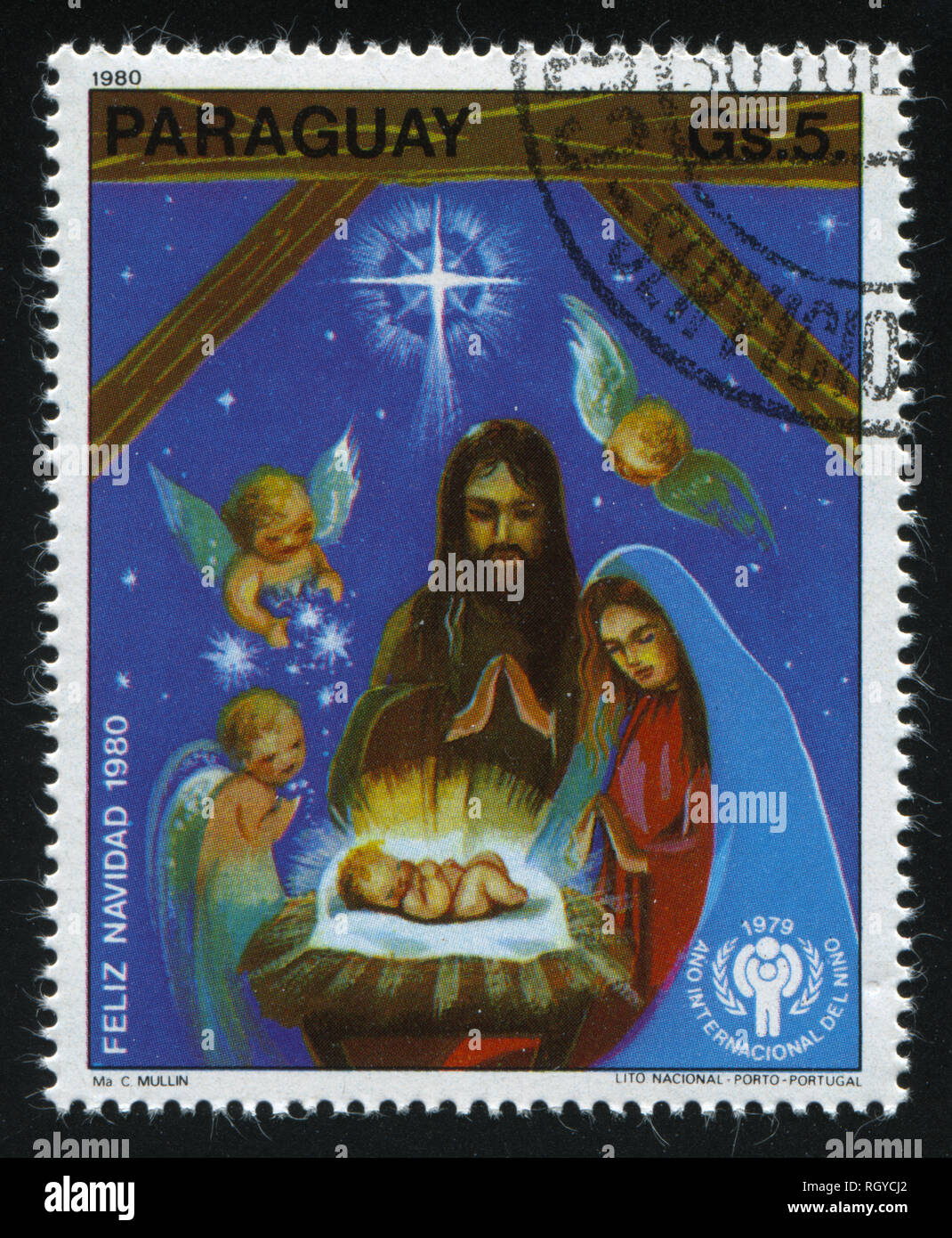 1980 family christmas hi-res stock photography and images - Alamy