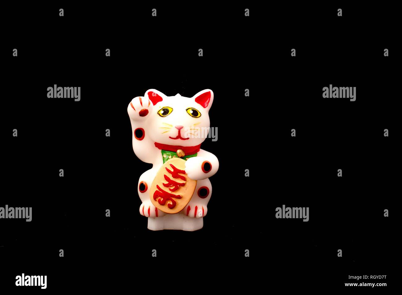 Chinese new  year  maneki  neko cat  panda Stock Photo