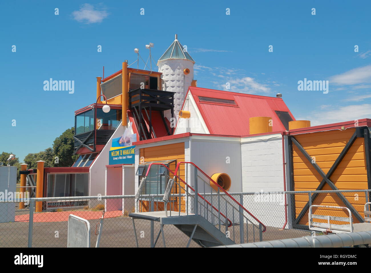 The Airport building at Whakatane, New Zealand Stock Photo Alamy