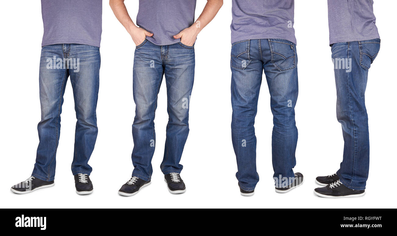 Man wearing jeans 2025