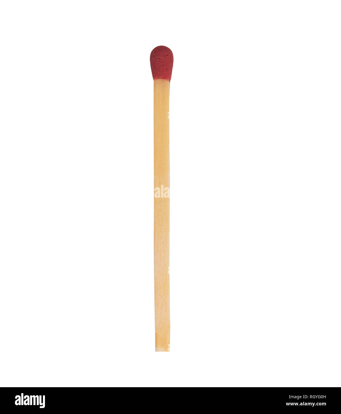 Match isolated on a white background Stock Photo